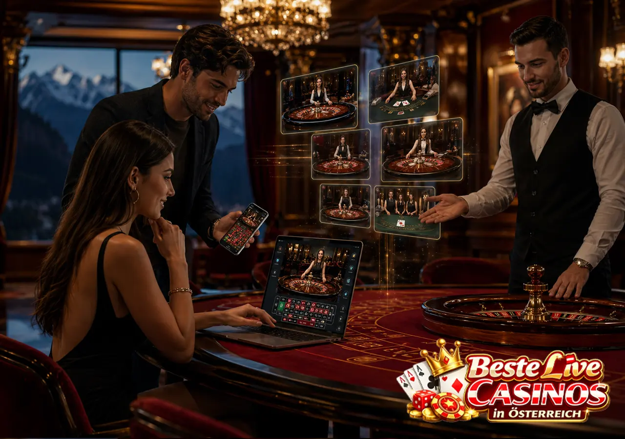 So funktionieren Live-Casinos4