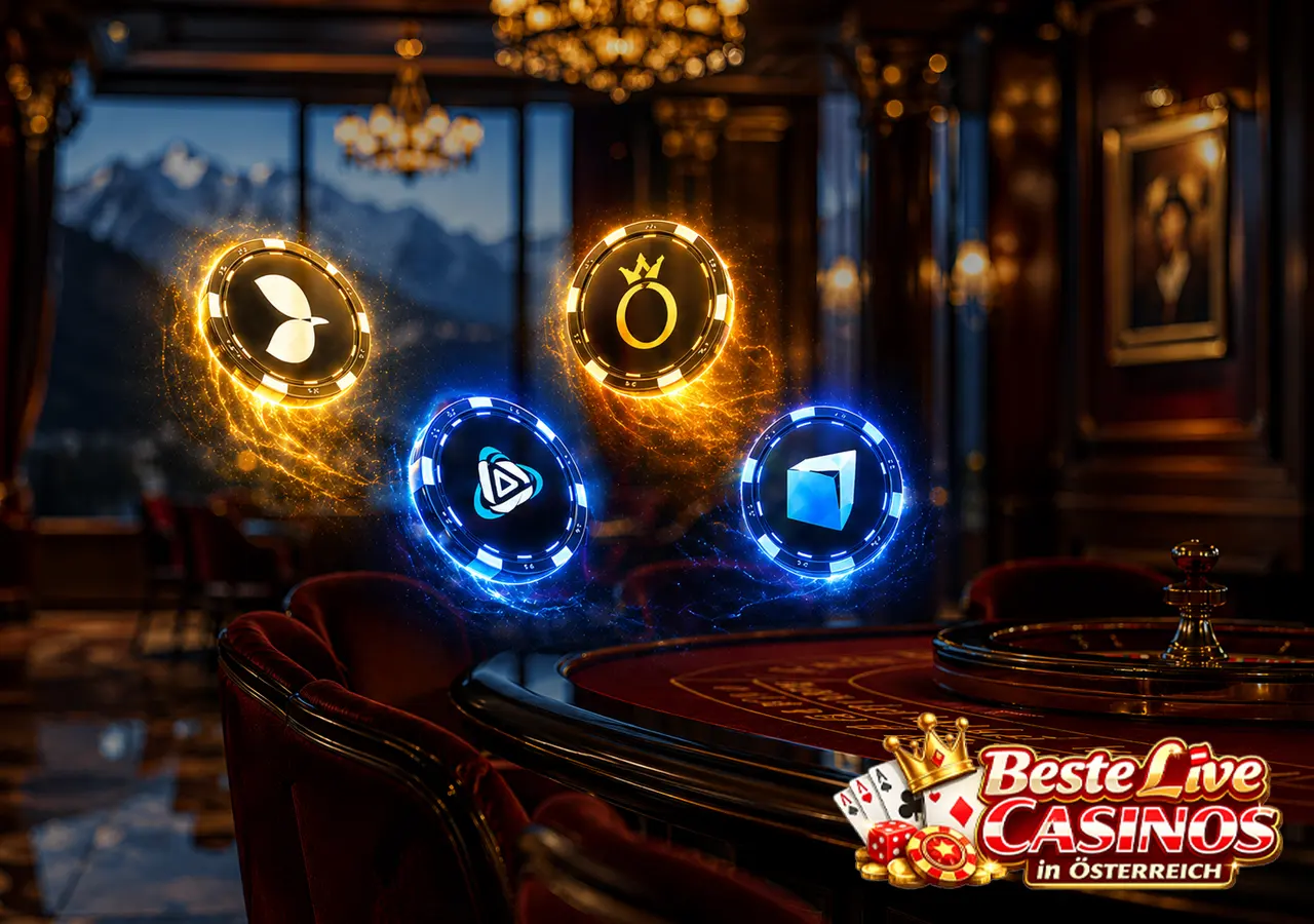 Die besten Live-Casino-Softwareanbieter in Österreich