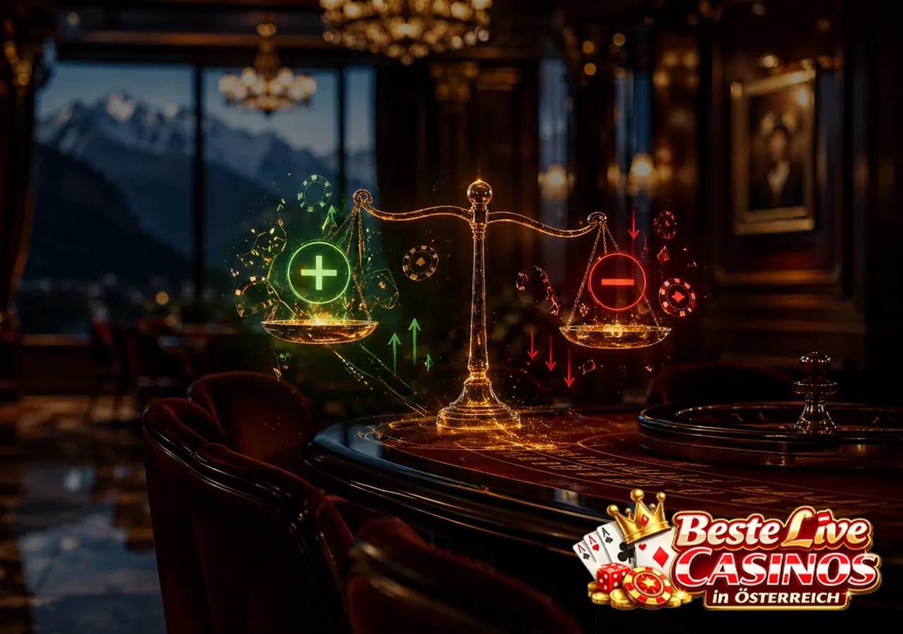 Vor- und Nachteile von Live-Casinos für Spieler